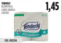 Carico Cash & Carry Tenderly kilometrica carta igienica 4 rotoli offerta