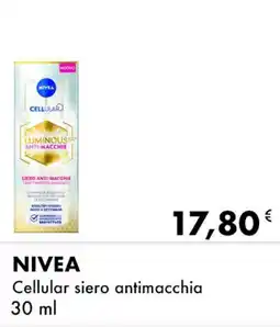 Iper Tosano NIVEA Cellular siero antimacchia offerta