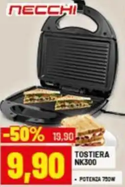 Risparmio Casa NECCHI TOSTIERA NK300 offerta