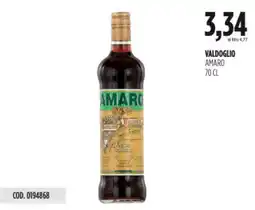 Carico Cash & Carry Valdoglio amaro offerta