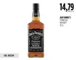 Carico Cash & Carry Jack daniel's tennessee whiskey offerta