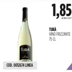 Carico Cash & Carry Turà vino frizzante offerta