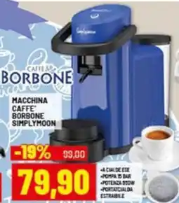 Risparmio Casa Caffe borbone macchina caffe borbone simplymoon offerta