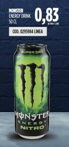 Carico Cash & Carry Monster energy drink offerta