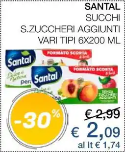Coop Santal offerta