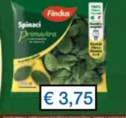 Coop FINDUS SPINACI PRIMAVERA offerta