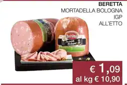 Coop BERETTA MORTADELLA BOLOGNA IGP offerta