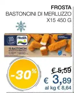 Coop FROSTA Bastoncini di Merluzzo offerta