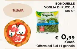 Coop BONDUELLE VOGLIA DI RUCOLA 100 G offerta
