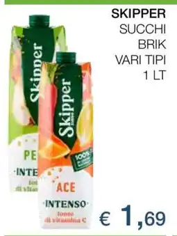 Coop Skipper Succhi offerta