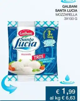Coop Galbani Santa Lucia Mozzarella offerta