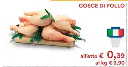 Coop Cosce di pollo offerta