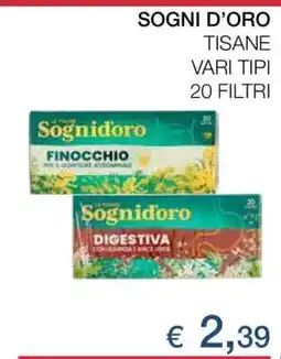 Coop SOGNI D’ORO offerta