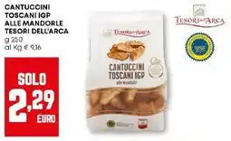 Pam Cantuccini toscani igp alle mandorle TESORI DELL'ARCA offerta