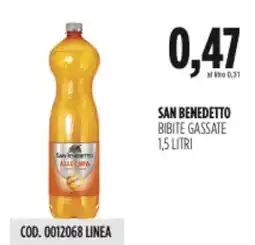 Carico Cash & Carry San benedetto bibite gassate offerta