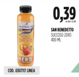 Carico Cash & Carry San benedetto succoso zero offerta