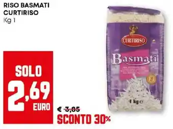 Pam Riso basmati CURTIRISO offerta