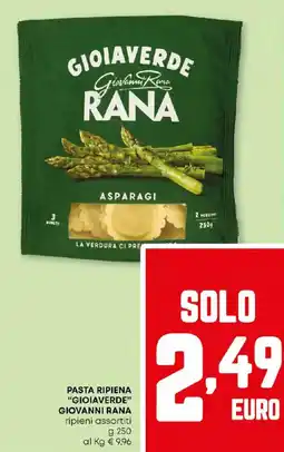 Pam Pasta ripiena "gioiaverde" GIOVANNI RANA offerta