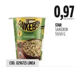 Carico Cash & Carry Star saikebon offerta
