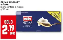 Pam Crema di yogurt müller bianco intero o magro offerta
