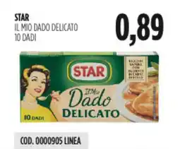 Carico Cash & Carry Star il mio dado delicato 10 dadi offerta