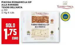 Pam Piadina romagnola igp alla riminese TESORI DELL'ARCA offerta