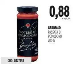 Carico Cash & Carry Garofalo passata di pomodoro offerta