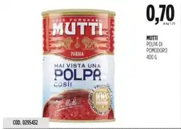 Carico Cash & Carry Mutti polpa di pomodoro offerta