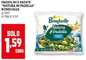 Fagiolini e patate "natura in padella" BONDUELLE