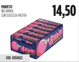 Carico Cash & Carry Perfetti big babol con succo di frutta offerta