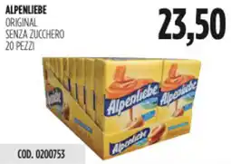 Carico Cash & Carry Alpenliebe original senza zucchero offerta