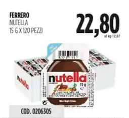 Carico Cash & Carry Ferrero nutella offerta