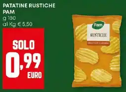 Pam Patatine rustiche PAM offerta