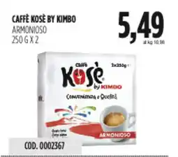 Carico Cash & Carry Caffè kose by kimbo armonioso offerta