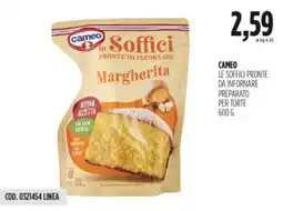 Carico Cash & Carry Cameo le soffici pronte da infornare preparato per torte offerta