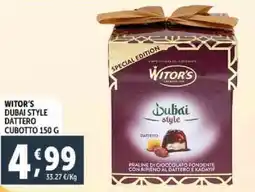 Deco Supermercati Witor's dubai style dattero cubotto offerta