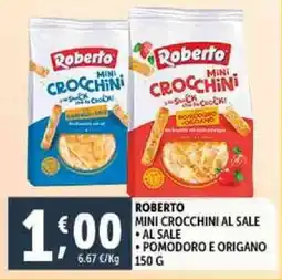 Deco Supermercati Roberto mini crocchini al sale offerta