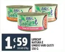 Deco Supermercati Lifecat natura e umido offerta