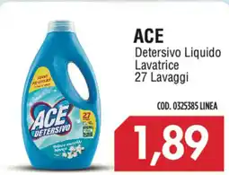 Carico Cash & Carry ACE Detersivo Liquido Lavatrice offerta