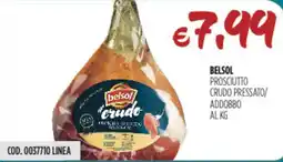 Carico Cash & Carry Belsol prosciutto crudo pressato/ addobbo offerta