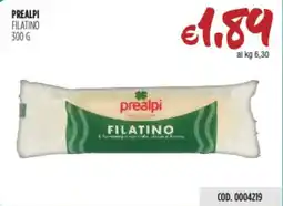 Carico Cash & Carry Prealpi filatino offerta