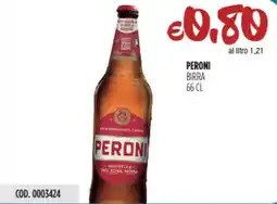 Carico Cash & Carry Peroni birra offerta