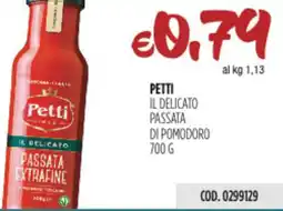 Carico Cash & Carry Petti il delicato passata di pomodoro offerta