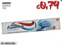 Carico Cash & Carry Aquafresh dentifricio offerta
