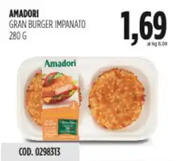 Carico Cash & Carry Amadori gran burger impanato offerta