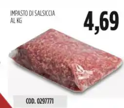 Carico Cash & Carry Impasto di salsiccia offerta