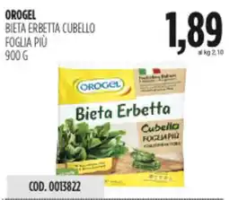 Carico Cash & Carry Orogel bieta erbetta cubello foglia più offerta