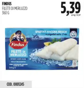 Carico Cash & Carry Findus filetti di merluzzo offerta