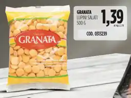 Carico Cash & Carry Granata lupini salati offerta