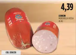 Carico Cash & Carry Leoncini mortadella rossa offerta